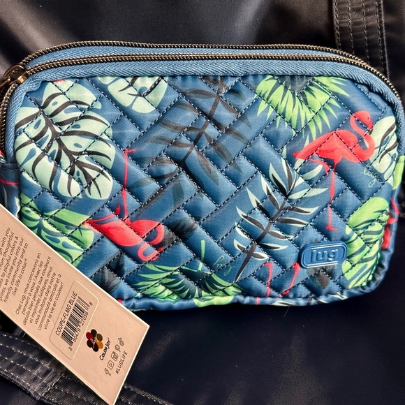 Lug Coupe Convertible Crossbody Bag (Flamingo Blue) NWT - Picture 1 of 5